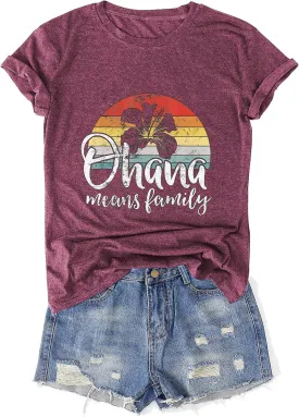 ZAFUL Women Graphic Tshirts Vintage Print Top Cute Summer Casual Short Sleeve Raglan Tee Shirt
